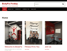 Tablet Screenshot of bodyfixfindlay.com